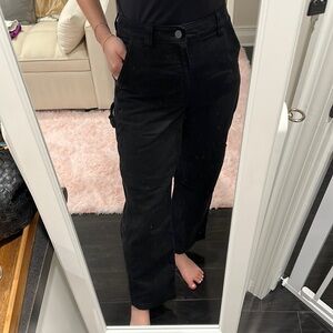 TNA black cargo pants